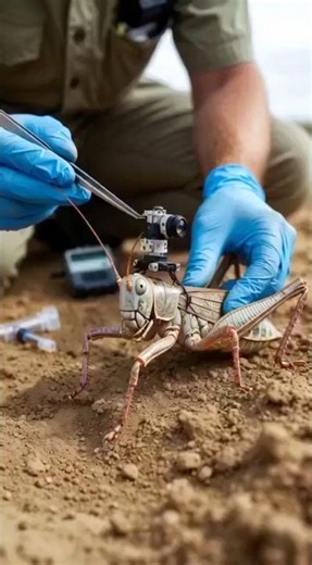 Jerusalem Cricket’s Alien Burial Chamber 👽 POV: Classified Discovery| Micro Camera #Shorts