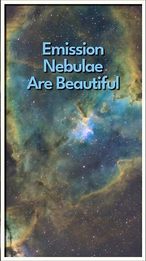 What are emission nebulae? #astrophotography #astronomy #astro #filters #hydrogen #space #telescope