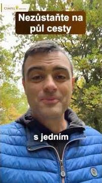 Nezůstaňte na půl cesty