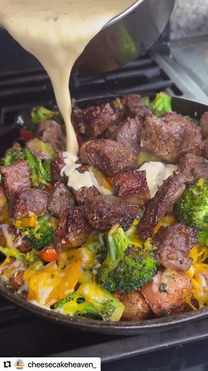 Garlic Butter Steak Bites Skillet Recipe