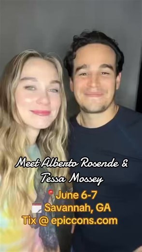 6.4K views · 60 reactions | It’s true; everyone’s gonna be there! Will you? Head to epiccons.com to purchase your photo, auto, and meet and greet opportunities with #Shadowhunters’ @tessamossey & @albertorosende ✨ | Epic Events & Entertainment | Facebook