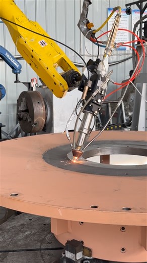 ZF Laser cladding(Ked Mao) on Instagram: "Laser cladding process for cast iron parts to restore dimensions. #LaserCladding #SmartManufacturing #IndustrialInnovation #lasercladdingsystem #lasercladdinghead lasercladdingmachine inconel625 inconel625lasercladding nickelbasedtungstenlasercladding WClasercladding laserhardening laserhardeninghead lasercladdingmachine shipmaintenance ship Piston shiplasercladding Pistonlasercladding Agriculturalmachineryblade MotorRepair AdditiveManufacturing Industri