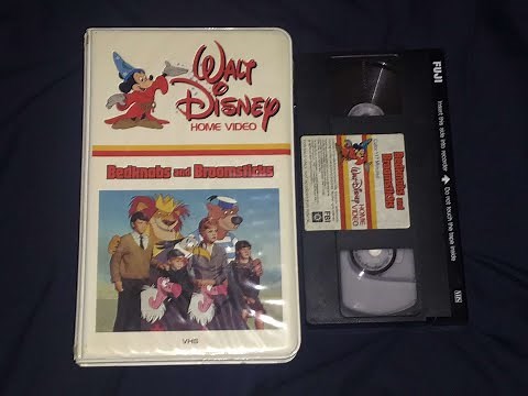 Opening & Closing to Bedknobs and Broomsticks 1980 VHS [Walt Disney Home Video] (ORIGINAL SALE COPY)