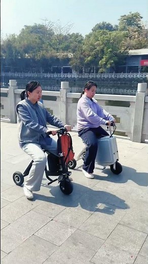 The Ultimate Travel Hack? Rideable Electric Luggage for Adults #electrictrike #wontool