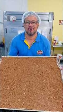 Receita de paçoca na descrição do video