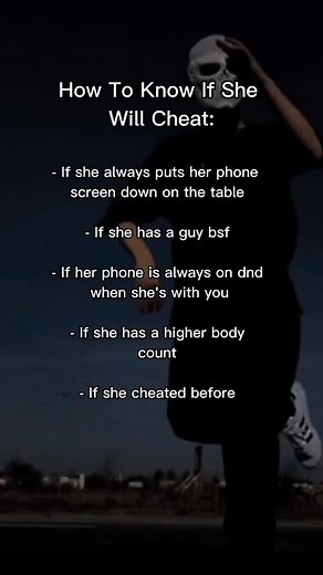 Signs That May Indicate Cheating Behavior