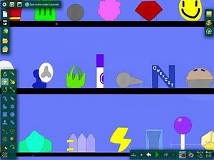 Showcasing all the BFDI assets I made