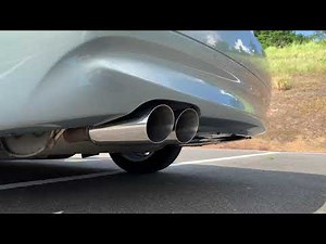 BMW E90 320i exhaust sound ARQRAY