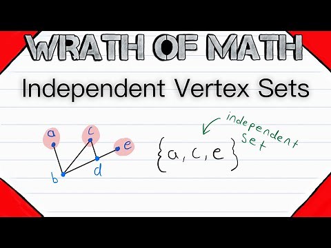 Independent Vertex Sets and Independence Numbers | Graph Theory