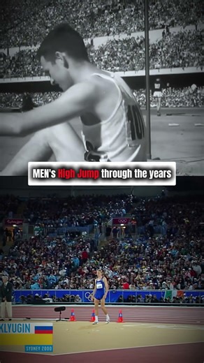 the craziest high jump evolution you've never seen #highump #olympics #viral