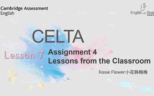 CELTA Lesson 7 Assignment 4 Lessons from the Classroom