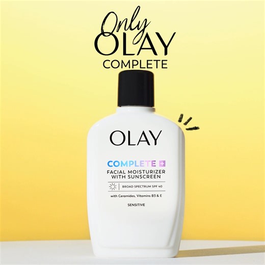 Stay confident with Olay Complete’s 2-in-1 hydration & SPF 15. No white cast. No greasy finish. Just protected, glowing skin. | Walmart