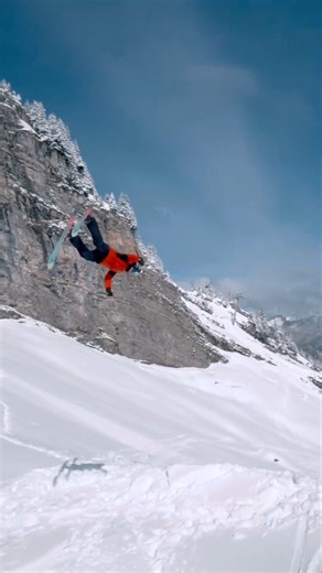 41K views · 322 reactions | Key to a good double backflip? Give yourself plenty of airtime  Thanks for letting us share your clip Oscar Mandin 酪 : @ab.production.fpv : Avoriaz 1800 | SKI Magazine | Facebook