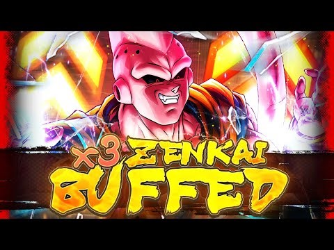 COMPLETE META SUFFOCATION! 3x ZENKAI BUFFED UL BUUHAN = INFINITE PRESSURE! | Dragon Ball Legends