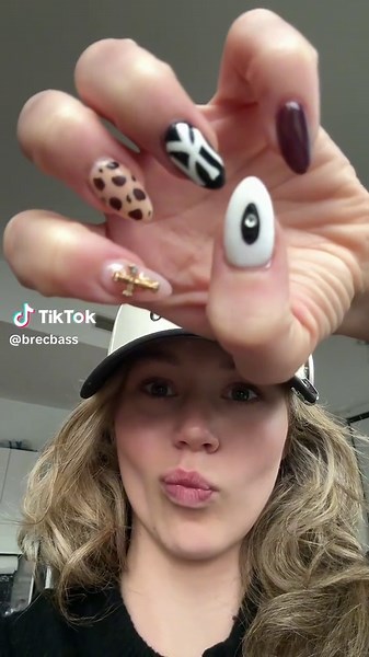 Brec Bassinger's Fresh New Nails and Highlights