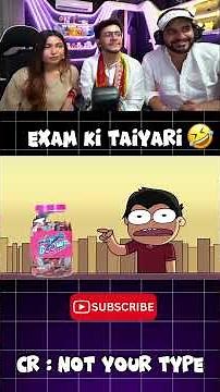 EXAM KI TAIYARI 😂 | NOT YOUR TYPE Reaction