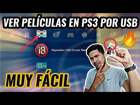 ⚡Como VER PELICULAS en PS3 desde USB | TUTORIAL⚡