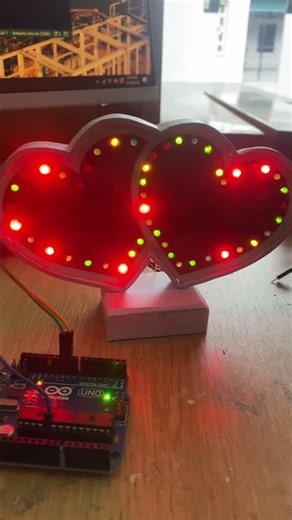 Arduino Flashing LED ❤️ #arduino #led #diy