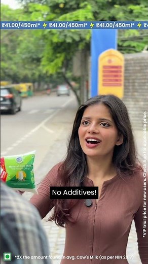 Doodh Piyo, Bano 💪🏻 | Country Delight High Protein Cow Milk— 30g Protein In Every Pack | Shivank