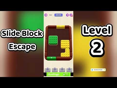 Slide Block Escape Level 2 Walkthrough 🧩 | Go Answer