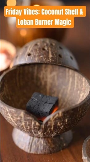 Coconut Shell Burner Hack for Instant Calm #diy #satisfying #relax