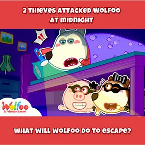 27K views · 332 reactions | Police Wolfoo is here to catch the thieves ‍♂️ Let's watch! #WOANETWORK #Wolfoo #Wolfooseries #cartoonforkids | Wolfoo Series | Facebook