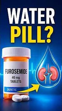 Furosemide: Why Doctors Prescribe This "Water Pill"?! #shorts #lasix