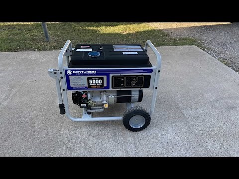 Centurion(Generac) 5000 Watt Generator Walkaround