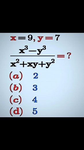 Solve the algebraic equation | Mathematics Hub