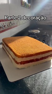 #boloretangular Decorando bolo retangular #bolo retangular | Larissa - Amor em Camadas Confeitaria