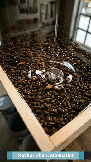 Coffee Beans Turned Into a Luxury Table ☕✨