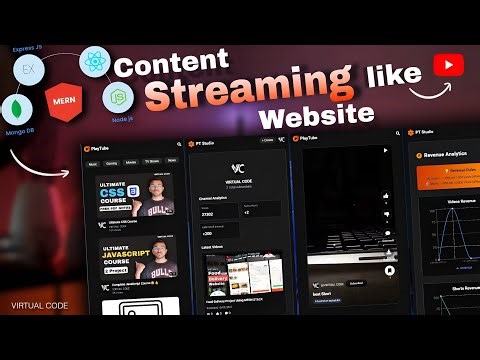 Build an AI Powered YouTube Clone with MERN Stack 🔥 | Shorts, Studio, Analytics & Revenue System 🚀