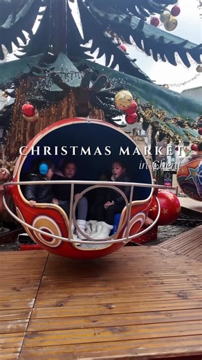 Christine Taala | Florida Mom Creator on Instagram: "🎄✨ Next stop on our Christmas market tour: Ghent, Belgium, this one instantly became a family favorite 🤍 Medieval streets glowing with lights, cozy food stalls, rides for the kids, and just the right amount of festive energy without feeling overwhelming. Ghent truly feels like a storybook Christmas market especially when you’re exploring it together as a family. A few family-friendly tips: 🎡 Best photo op: the top of the Ferris wheel — unbe