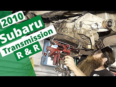 2010 Subaru Outback Sport Transmission Removal and Installation. Full Replacement Process!