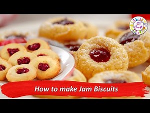Jam Biscuits - Biscuit Recipe - Cookies Recipe