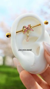 A healed industrial is the biggest piercing flex 😉 Would you get this piercing? https://www.bodycandy.com/search?view=spring&q=industrial 🔥 Hot Deals, Cool Prices ✨ Endless Avenues to Express Your Unique Style 🤑 Savings Galore, Just a Click Away 🌟 Over 100,000 Satisfied Customers 👉Follow us @bodycandy #bodycandy #bodyjewelry #bodymods #piercings #industrialpiercing #industrial #earpiercing #helix #cartilagepiercing #jewelry | Body Candy Body Jewelry