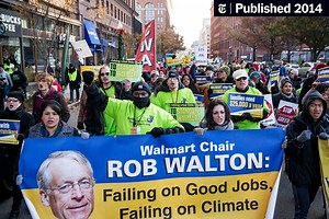 On Black Friday, Walmart Is Pressed for Wage Increases