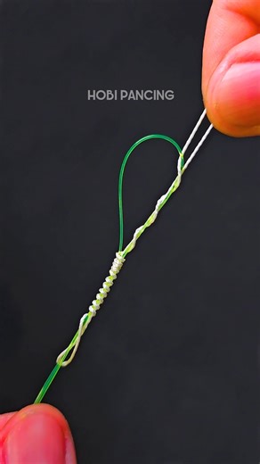 Hobi Pancing on Instagram: "Smooth Strong Braid to Fluorocarbon or Monofilament Leader Connection #fishing #fishingknot #tutorials #albrightknot #hobipancing"