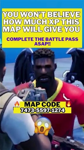 💥The Amount of XP I got is INSANE💥MAP CODE: 7473-5597-1274💥