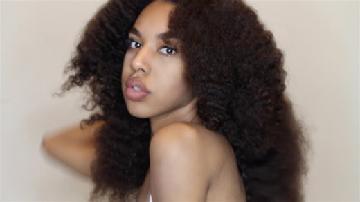 Nightly co-wash & braid-out routine for defined, healthy natural hair!