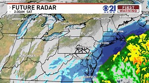 2.4K views · 117 reactions | WEEKEND STORM UPDATE: The bullseye of this storm will pass just off to our East, and local impacts will be minor. Blizzard warnings are already up along the Atlantic Coast. Several inches of snow are expected in Philadelphia and New York through tomorrow night.. parts of Long Island and New England could see over two feet of snow!! | Steve Knight CBS 21 News | Facebook