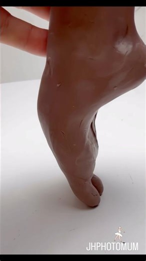 Ballerina foot #clay #ballerina