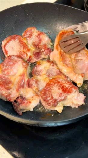 Glazed Braised Pork Shoulder Slices (Easy One-Pan Recipe) ​#BraisedPork #EasyRecipes #PorkRecipes