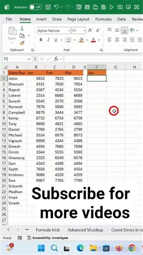 Stop VLOOKUP! Use THIS Formula Instead 🛑#shorts #excel