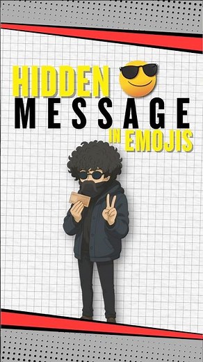 🔐 Hide Secret Messages Inside Emoji Chats | secret website | hidden tricks