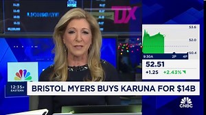 Bristol Myers Squibb to buy Karuna Therapeutics for $14 billion in cash