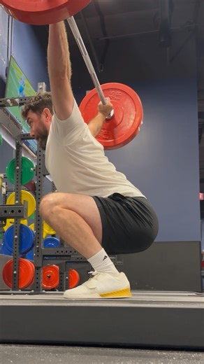 135lbs snatch double overhead squat