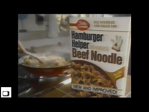Hamburger Helper Beef Noodle Commercial (1991)