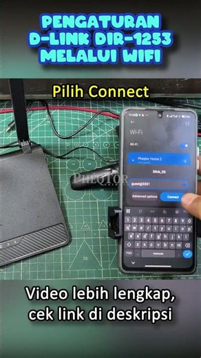 Setting Router D Link DIR 1253 Hitam melalui WiFi #router #dlink #dlinkrouter