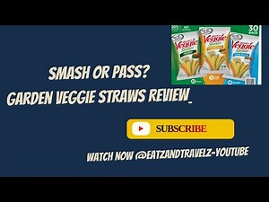 Smash or Pass? Garden Veggie Straws Review.. #health #snacks #review #smashorpass